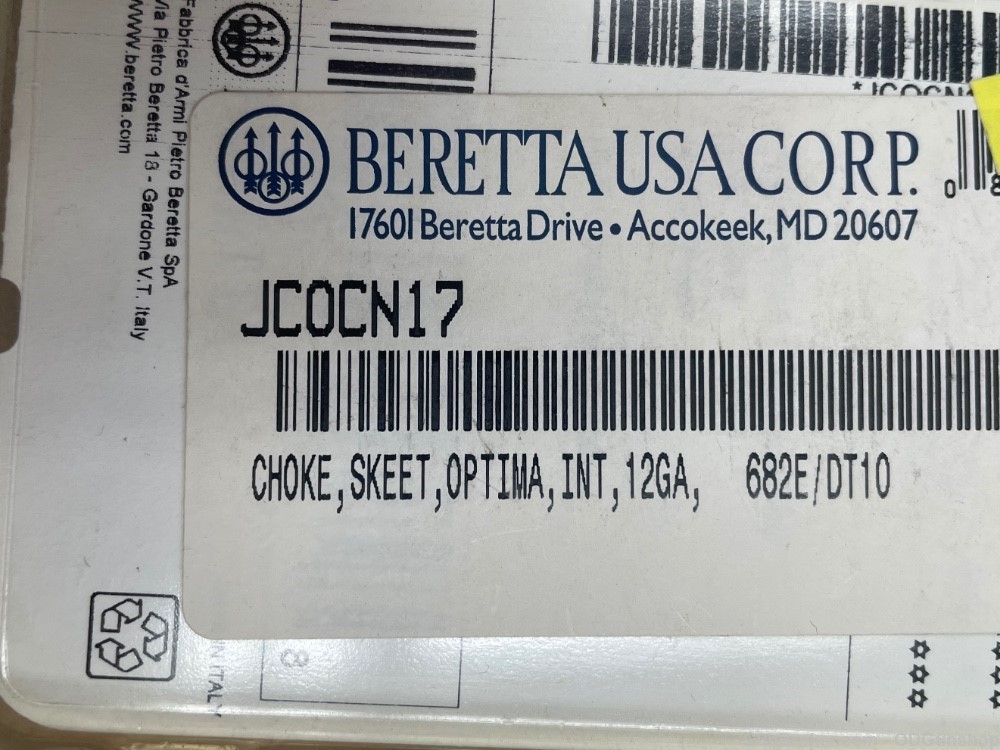 Beretta Choke Tubes LOT 19 Pieces New Old Stock Optima -img-7