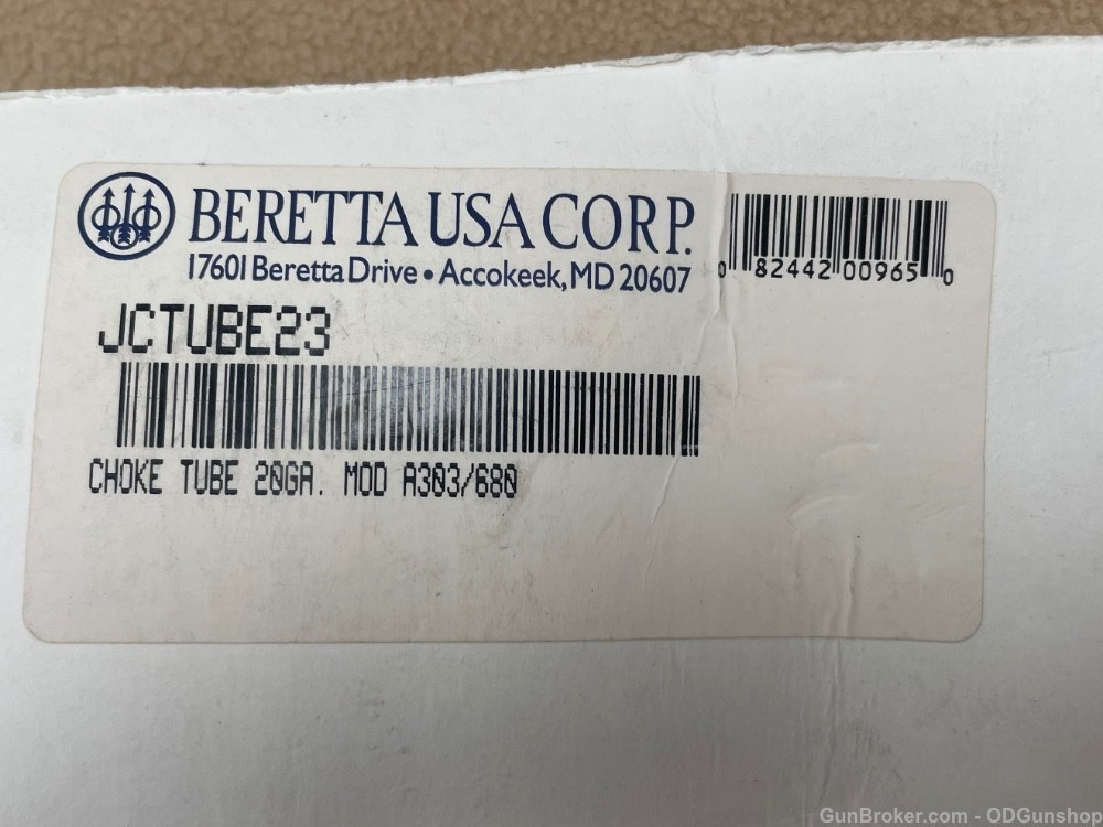Beretta Choke Tubes LOT 19 Pieces New Old Stock Optima -img-15