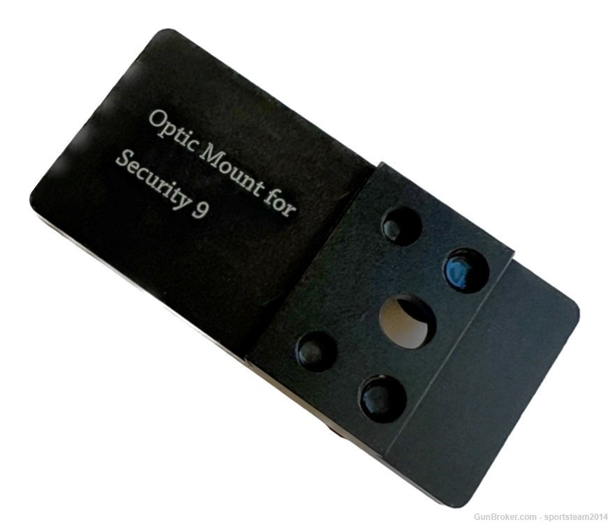 RUGER SECURITY 9 Pistol OPTIC MOUNT PLATE For Holosun 407K/507K RED DOT-img-1