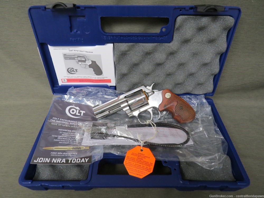 Talo Spl Ed Colt King Cobra .357 mag Revolver 3" 357 KCOBRA-SB3BB-TLS-img-11