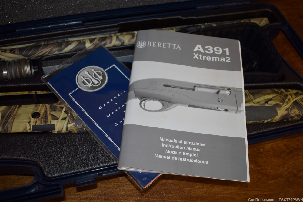 Beretta A391 Xtrema 2 Max-4 Camo 12 Gauge Shotgun Case (5) Chokes 28" BBL-img-5