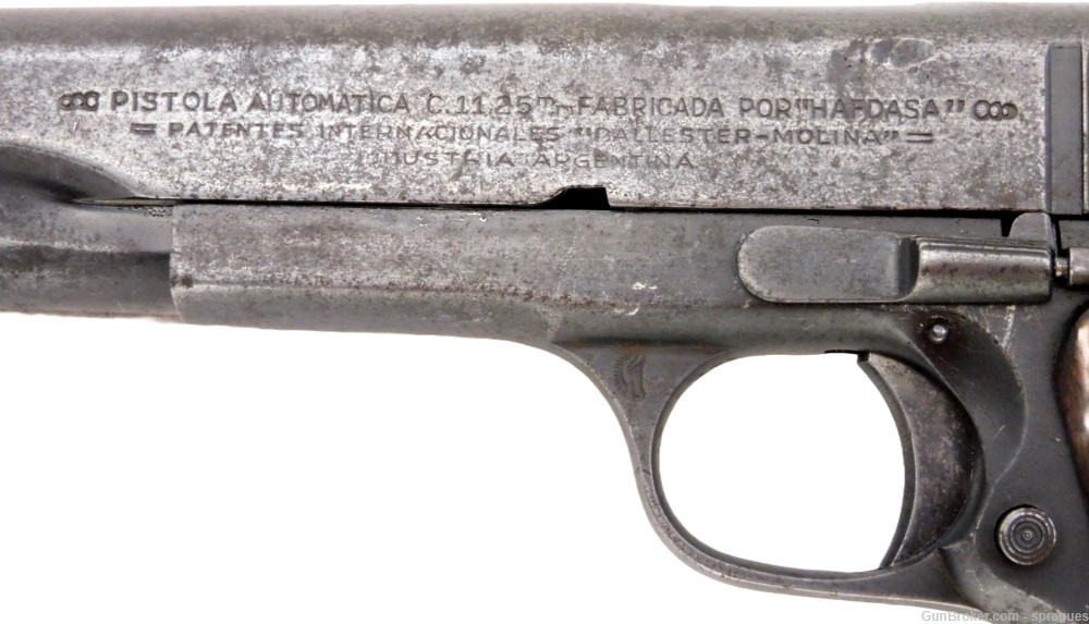 Hafdasa Ballester Molina Semi-Automatic Pistol 5" .45 ACP Gunsmith Project-img-6