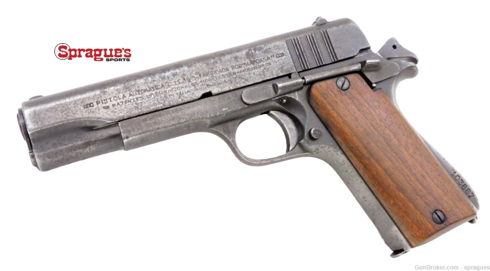Hafdasa Ballester Molina Semi-Automatic Pistol 5" .45 ACP Gunsmith Project-img-1