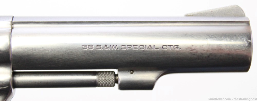 Smith & Wesson 64-3 4" Barrel 38 Spl Stainless Steel DA/SA S&W Revolver-img-6