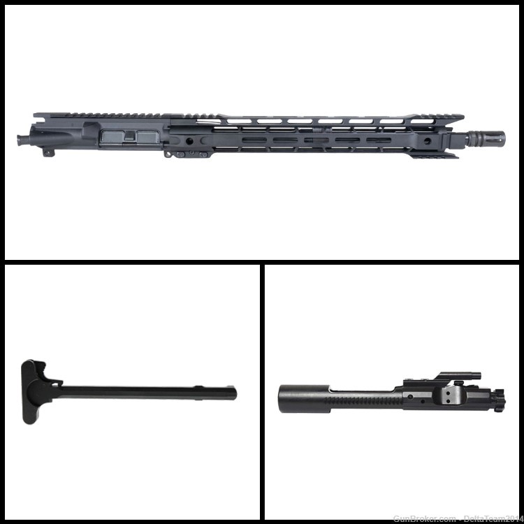 AR15 5.56 NATO Rifle Complete Upper - Includes BCG &  Charging Handle-img-0