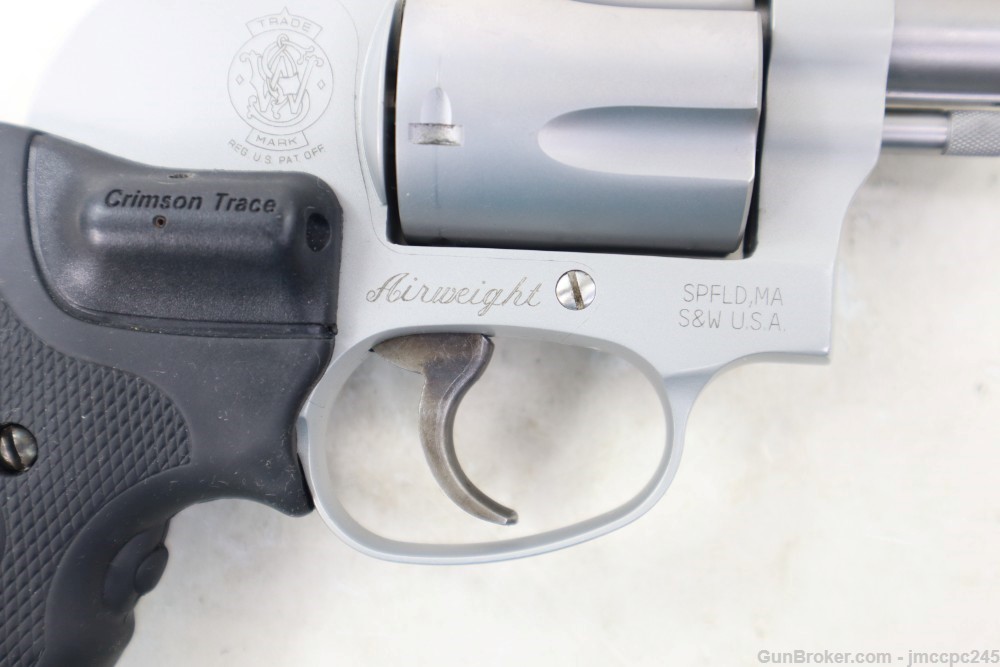 Very Nice Smith & Wesson 638-3 .38 Special Revolver W/ Box W/ Laser Grips -img-17