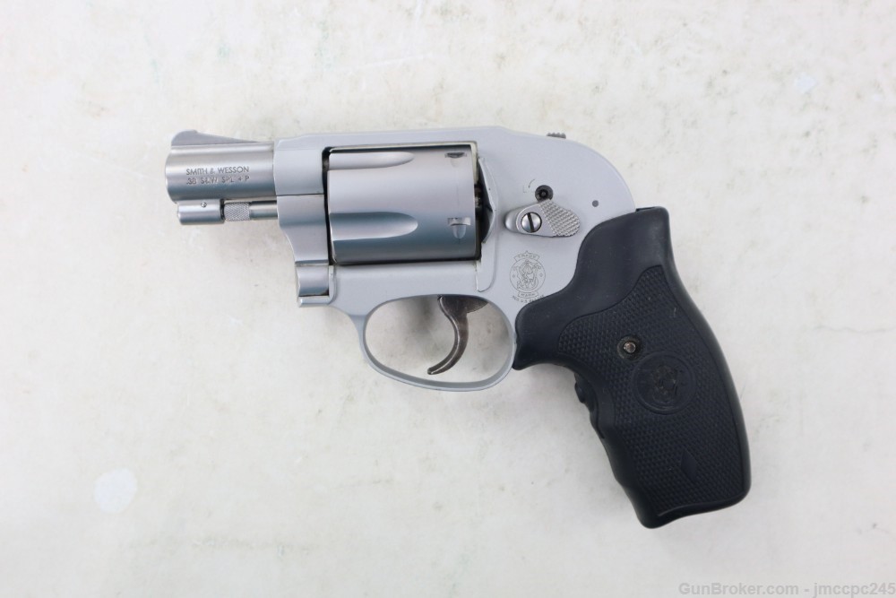 Very Nice Smith & Wesson 638-3 .38 Special Revolver W/ Box W/ Laser Grips -img-8