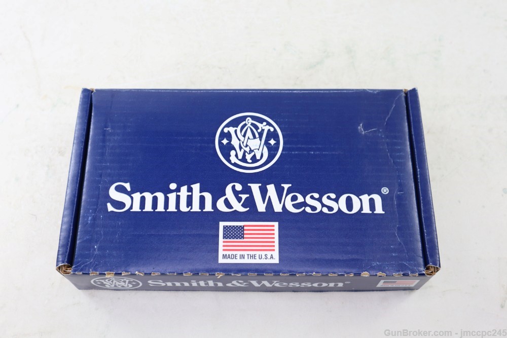 Very Nice Smith & Wesson 638-3 .38 Special Revolver W/ Box W/ Laser Grips -img-1