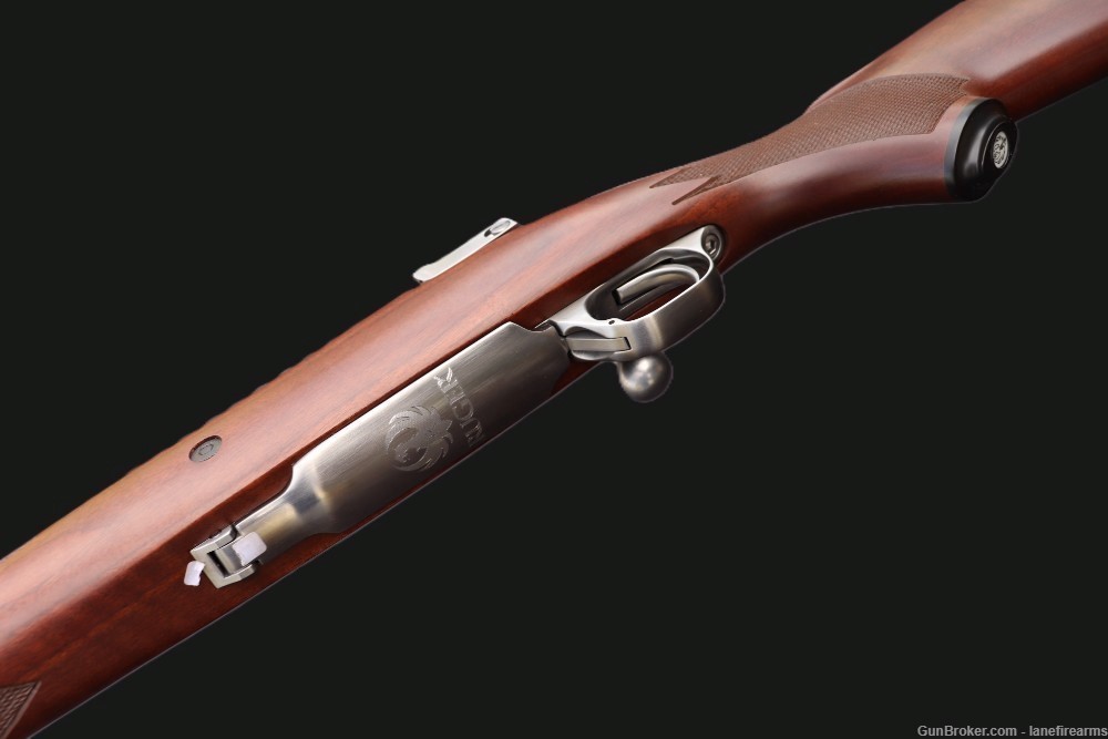 RUGER M77 HAWKEYE HUNTER WALNUT/STAINLESS .308 WINCHESTER - 57107-img-12