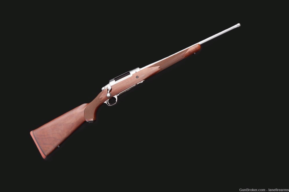RUGER M77 HAWKEYE HUNTER WALNUT/STAINLESS .308 WINCHESTER - 57107-img-0