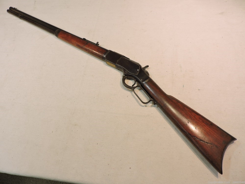 Antique Winchester Model 1873 .44-40 Lever Action Rifle Mfg. 1895-img-7