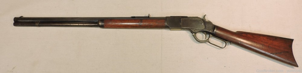 Antique Winchester Model 1873 .44-40 Lever Action Rifle Mfg. 1895-img-1