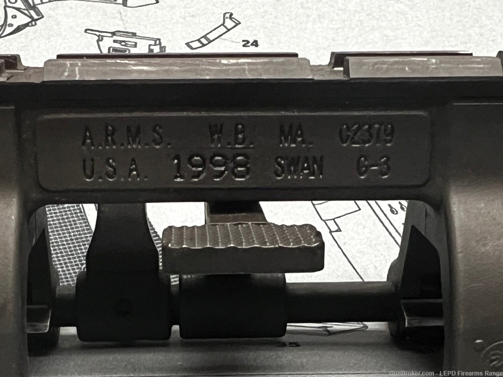 1998 A.R.M.S. Scope Mount H&K G-3/MP-5/91/93/94 (Discontinued)-img-0