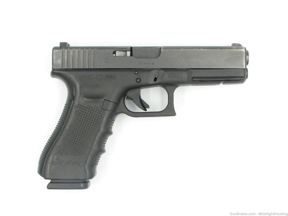 Police Trade-In: Glock G22 Gen4 4.5" .40 S&W with Trijicon Night sights-img-0