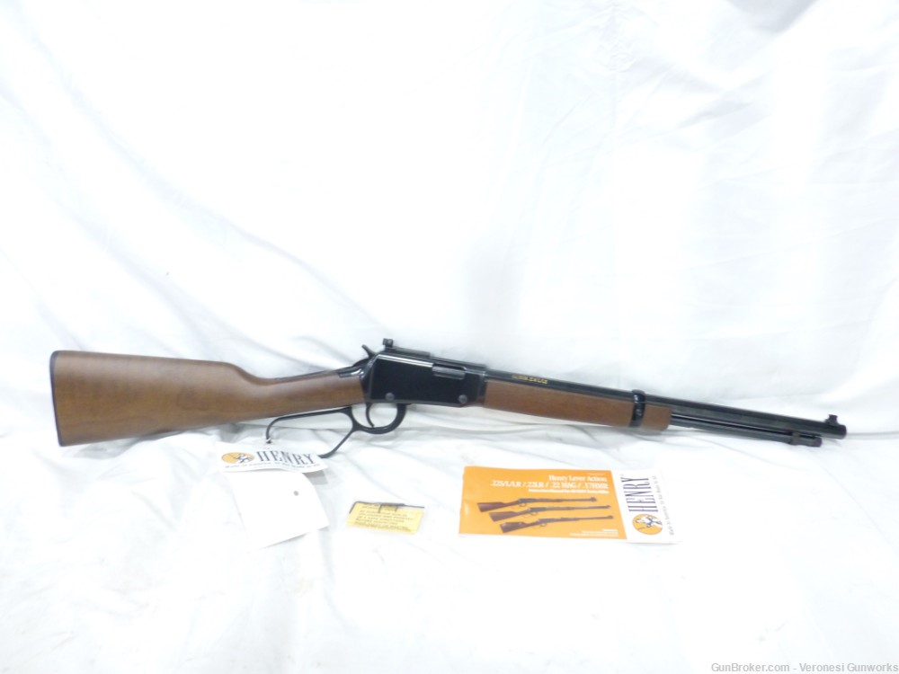 Henry Small Game Carbine 22 Caliber  17" Large Loop H001TLP EXCELLENT-img-0