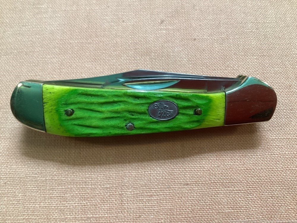Steel Warrior Pocket knife, Green.-img-2