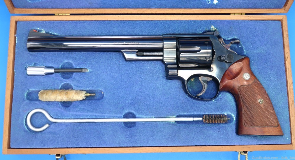 Smith & Wesson 29-2 44 Mag S Series ca 1962 w/Cokes, Clamshell Case EXC!-img-0