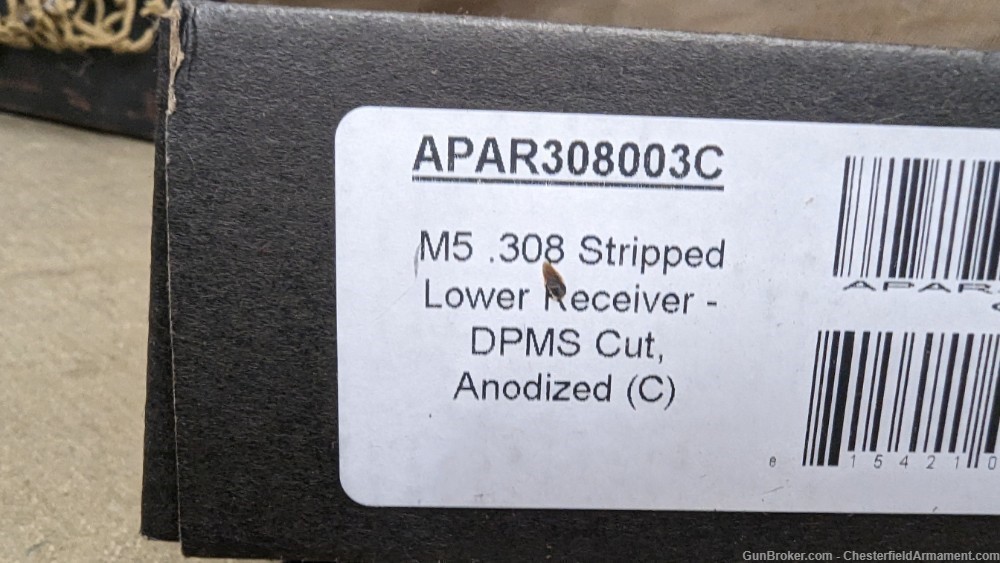 Aero Precision M5  stripped lower, 7.62  308  Black Anodized DPMS Cut-img-7