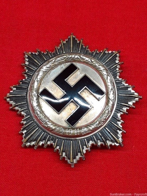 WWII German Cross in Silver-img-2