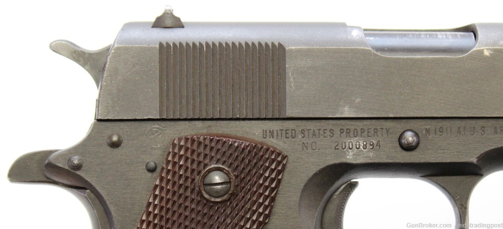 Remington Rand M1911 A1 5" Barrel 45 ACP 1911 US Army Pistol w/ Holster C&R-img-11