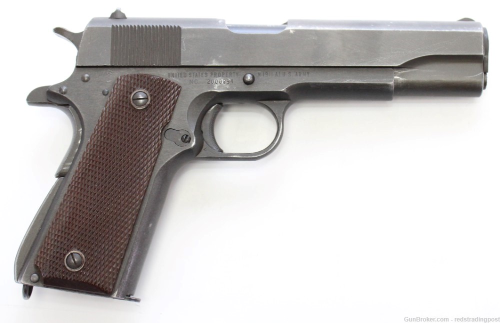 Remington Rand M1911 A1 5" Barrel 45 ACP 1911 US Army Pistol w/ Holster C&R-img-3