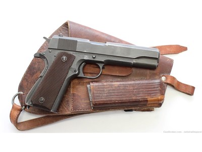 Remington Rand M1911 A1 5" Barrel 45 ACP 1911 US Army Pistol w/ Holster C&R