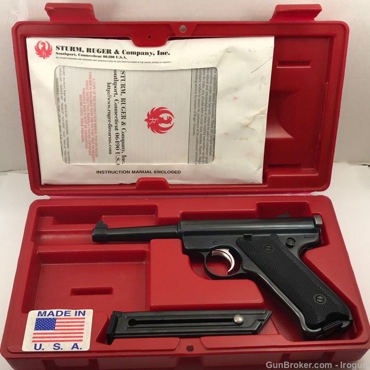 Ruger MK II .22 LR 50th Anniversary + Red Box & Papers 2PL41-NLS-img-1