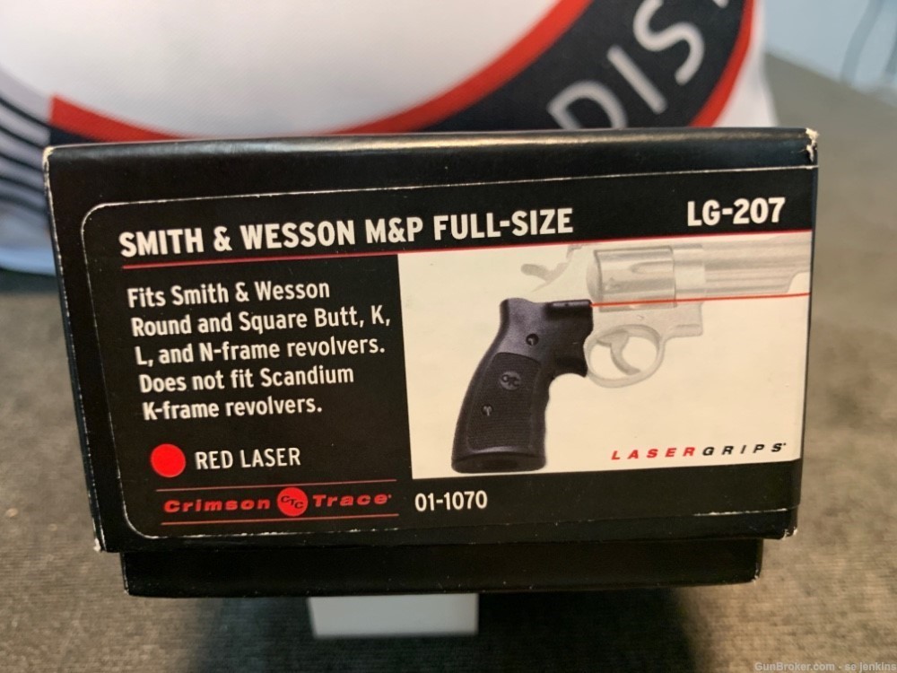 Smith & Wesson Crimson Trace Revolver Grips 01-1070-img-2