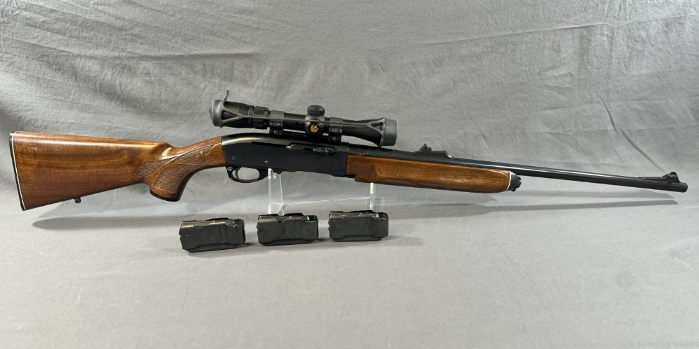 Remington Model 7400 - .30-06 Semi Automatic Rifle, 3 Mags, Nikon Scope-img-0