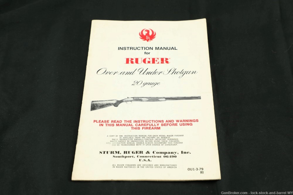 Ruger Red Label 20 GA Over Under OU Shotgun MFD 1994 w/ Briley Upgrades -img-28