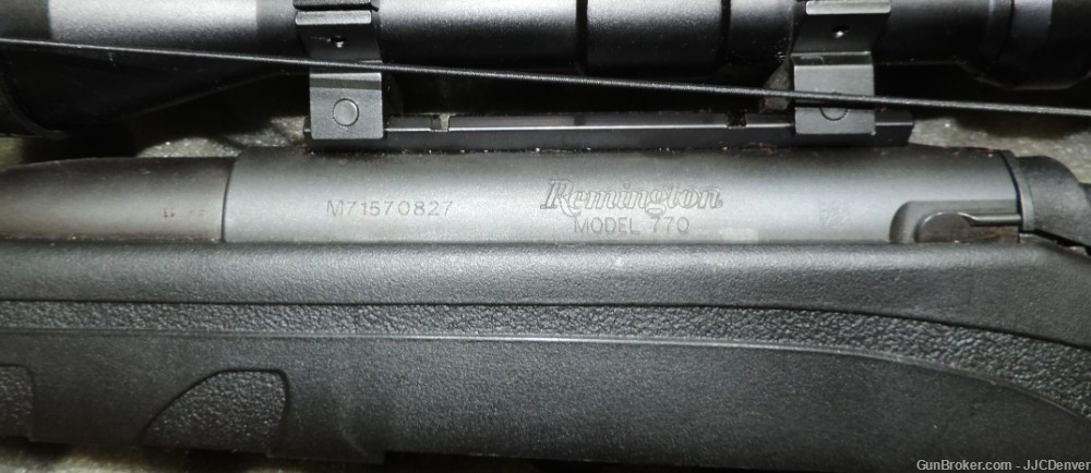 Remington Model 770 Win W/ Scope & Case-img-1