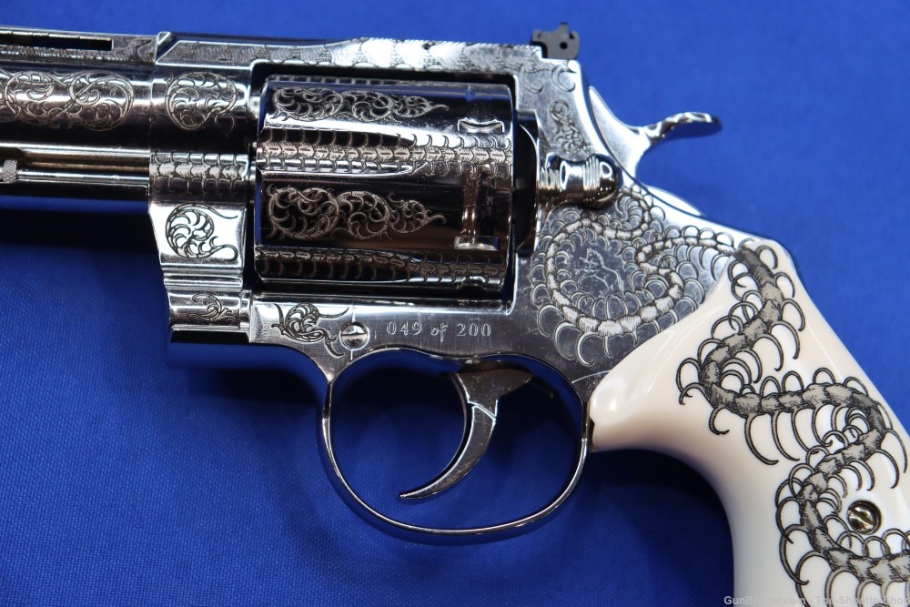 Colt ANACONDA Revolver Untamed Series 44MAG Engraved Stainless 1 of 200 NEW-img-20