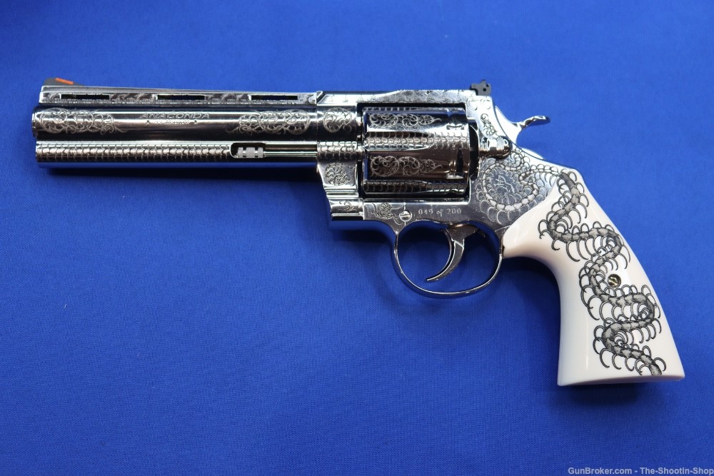 Colt ANACONDA Revolver Untamed Series 44MAG Engraved Stainless 1 of 200 NEW-img-14
