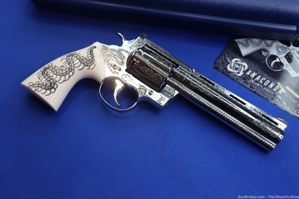 Colt ANACONDA Revolver Untamed Series 44MAG Engraved Stainless 1 of 200 NEW-img-1