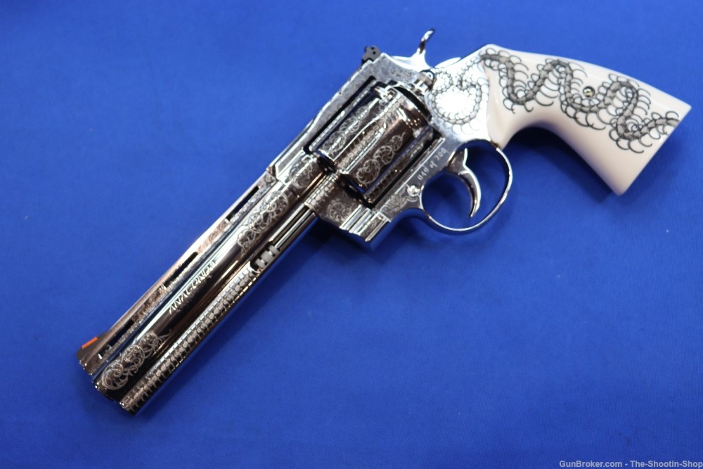 Colt ANACONDA Revolver Untamed Series 44MAG Engraved Stainless 1 of 200 NEW-img-41