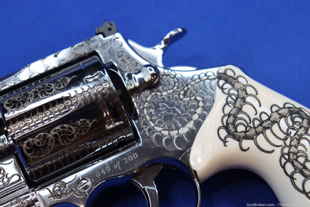 Colt ANACONDA Revolver Untamed Series 44MAG Engraved Stainless 1 of 200 NEW-img-19