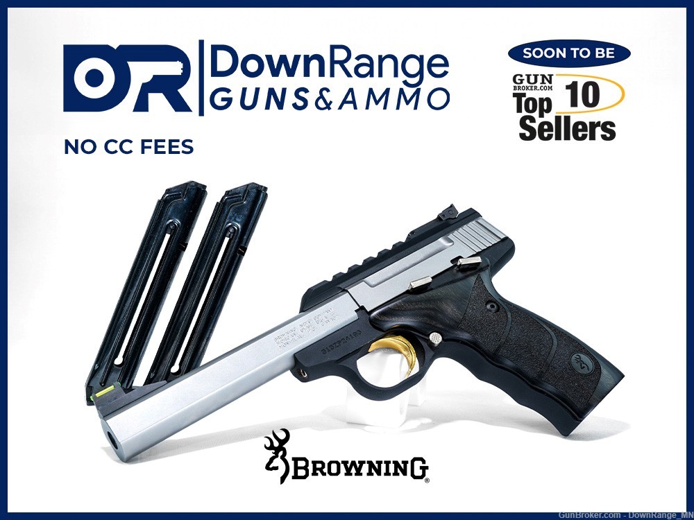 BROWNING BUCK MARK PLUS STAINLESS UDX | .22 LR 10+1-img-0