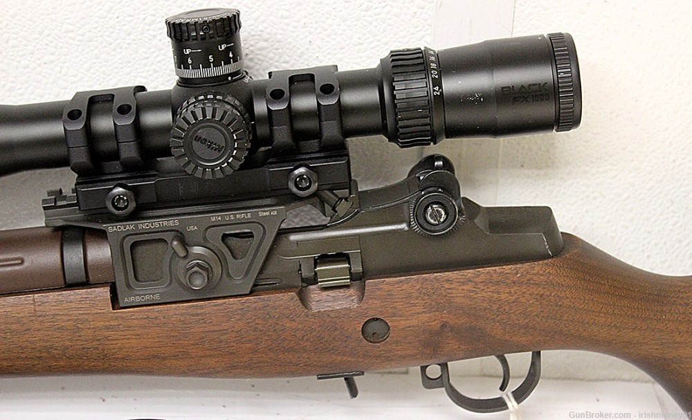 Springfield Armory M1A Scout SQUAD Rifle 308WIN 18" M1 308 LOADED!!-img-9
