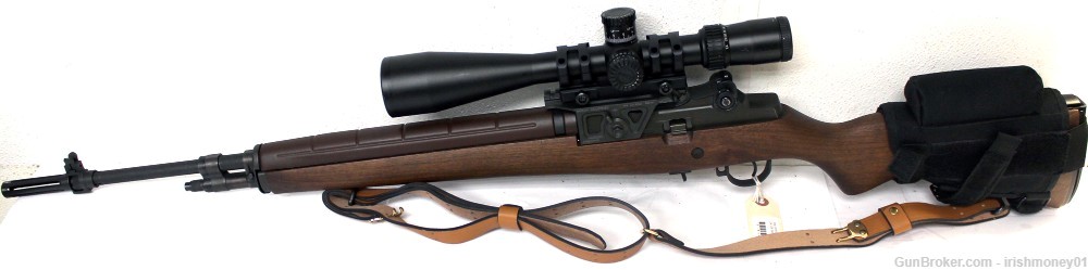 Springfield Armory M1A Scout SQUAD Rifle 308WIN 18" M1 308 LOADED!!-img-7