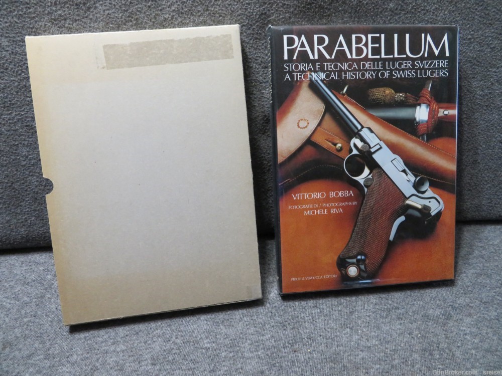 PARABELLUM A TECHNICAL HISTORY OF SWISS LUGERS-REFERENCE BOOK WITH SLIPCASE-img-0