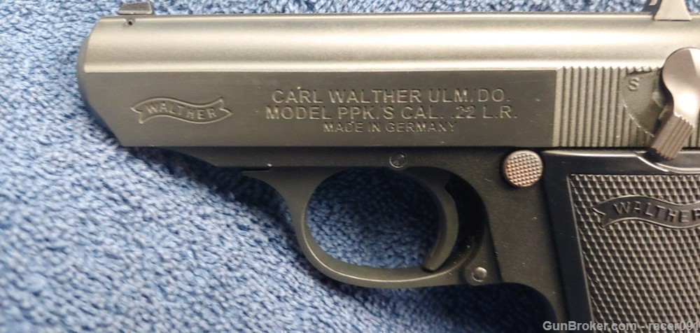 WALTHER PPK/S .22LR  (MANU. IN GERMANY)-img-3
