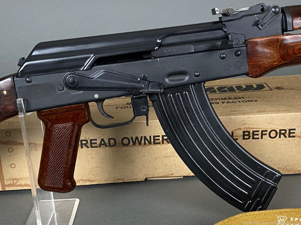 Russian Izhmash Saiga AK47 with Russian stock set pre-2014 AkM in box!-img-2