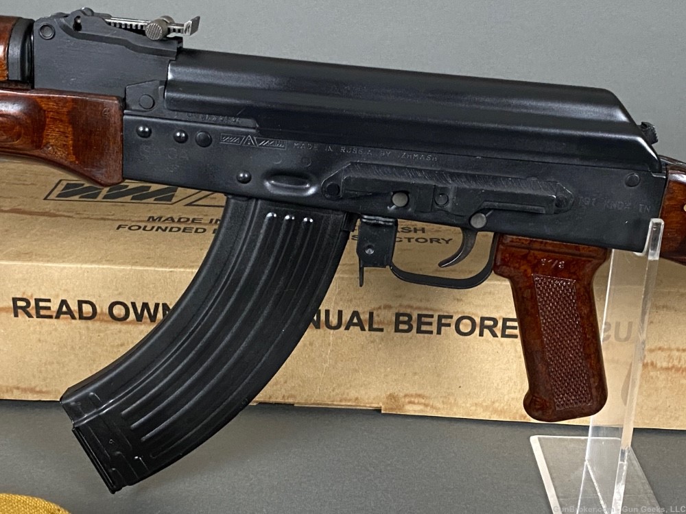 Russian Izhmash Saiga AK47 with Russian stock set pre-2014 AkM in box!-img-8