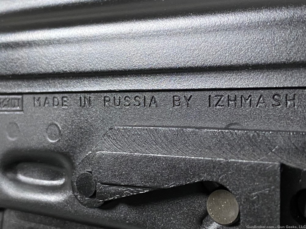 Russian Izhmash Saiga AK47 with Russian stock set pre-2014 AkM in box!-img-10