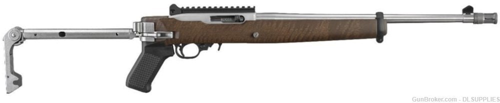 RUGER 10/22 TACTICAL STAINLESS FINISH B-TM SAMSON WOOD STOCK 16.5" .22LR-img-0