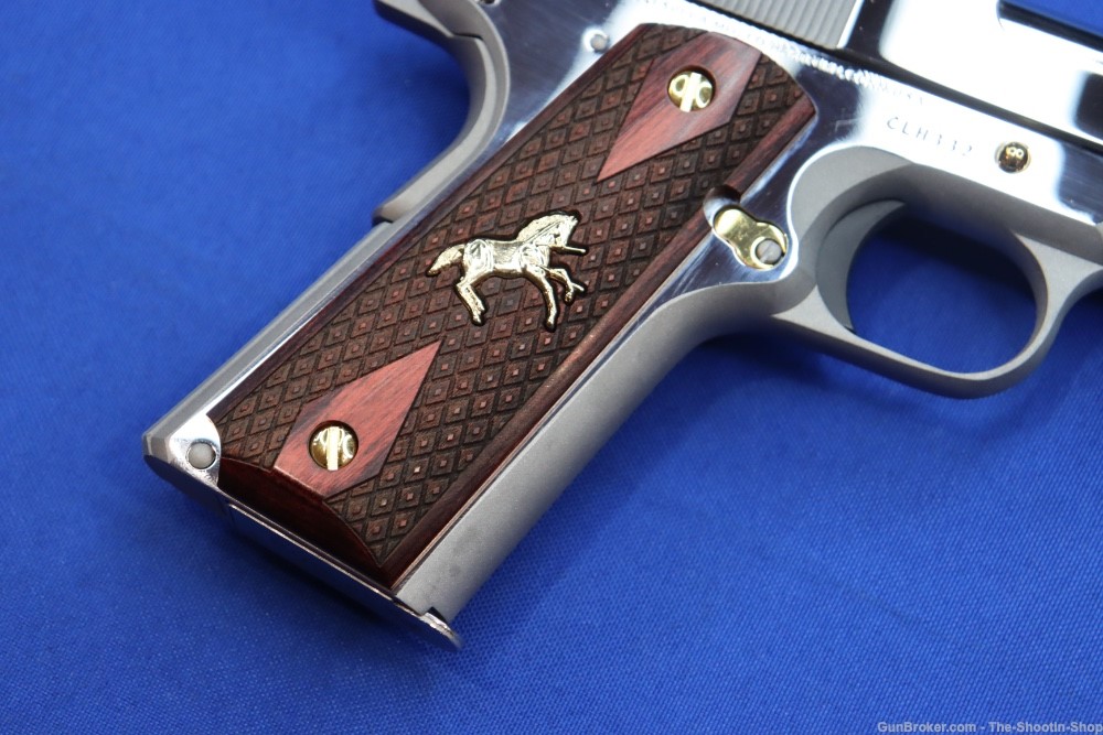 Colt Model 1911 Govt Pistol LONGHORN Engraved 1 of 500 TALO 45ACP Stainless-img-16