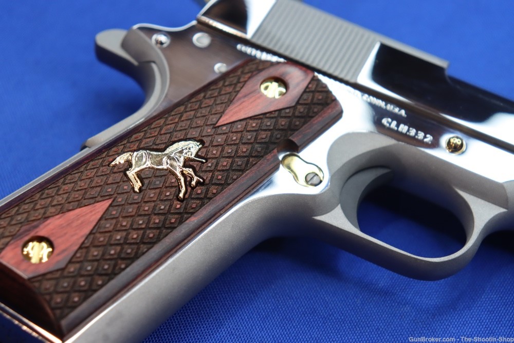 Colt Model 1911 Govt Pistol LONGHORN Engraved 1 of 500 TALO 45ACP Stainless-img-18