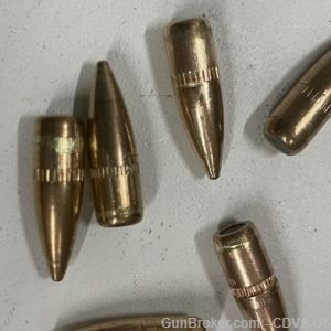 223 / 556. 55 grain M193 FMJ Boat tail pull down bullets. 500 pack-img-0