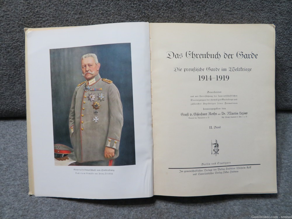 Guard's Book of Honor. "The Prussian Guard in the World War 1914 - 1919-img-3