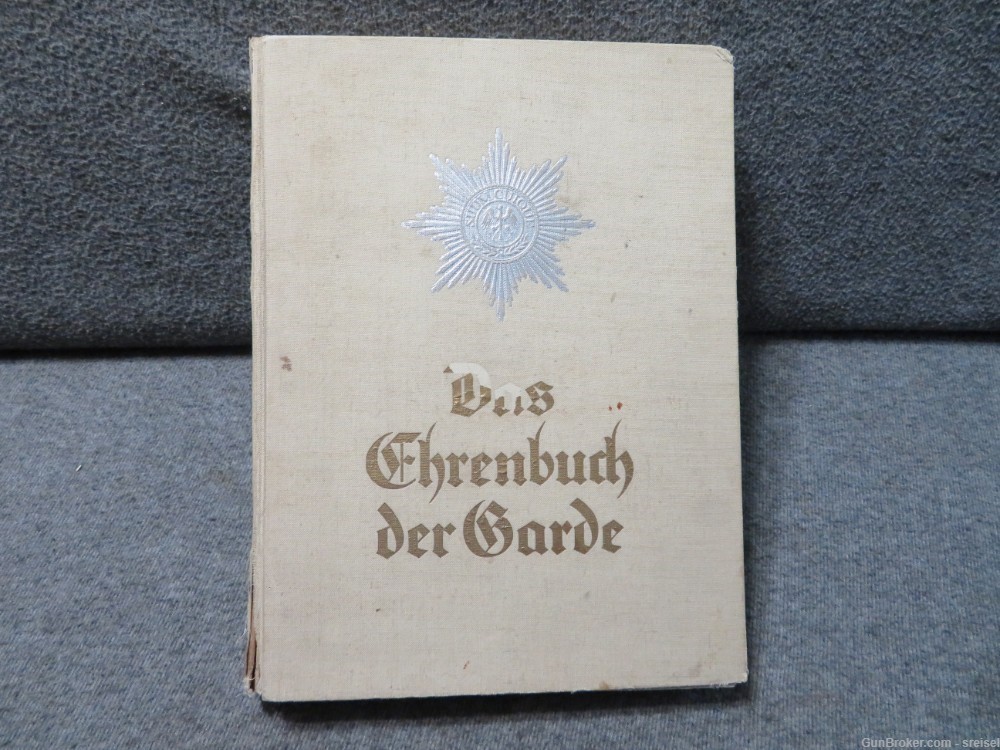 Guard's Book of Honor. "The Prussian Guard in the World War 1914 - 1919-img-0